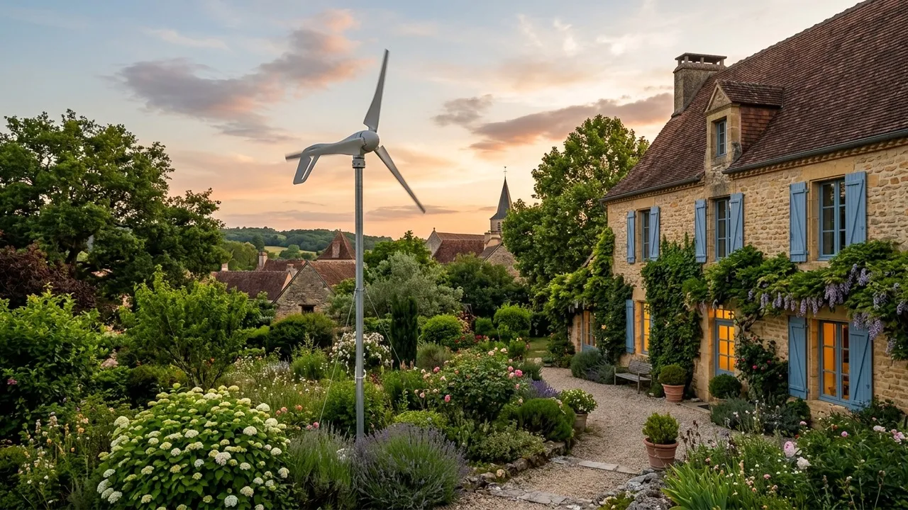 bruit eolienne domestique