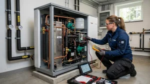 echange thermique geothermique